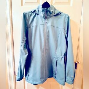 Eddie Bauer Rain Jacket -women’s- Sky Blue